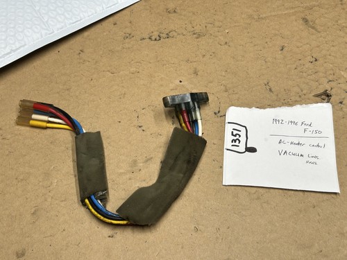92-96 Ford F-150 AC A/C HVAC Heater Climate Control Vacuum Line Hose VAC lines - Picture 11 of 11