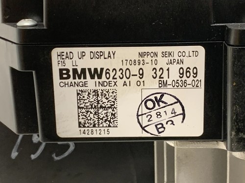 BMW X5 F15 2015 salpicadero Head Up Display módulo 922169 - Imagen 8 de 8