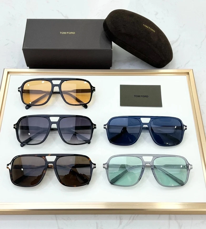 Gafas de sol cuadradas de moda Tom Ford TF884 - Protección UV para mujer TALLA: 60-18-145 Foto 4 de 4