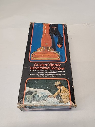 Vintage Quickee Electric Windshield Ice Scraper 1972 Dynamic Classics 12V - Picture 2 of 8