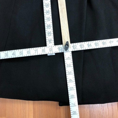 J. Crew Zweireiher Top Mantel in Double Serge Wolle 6 Jacke BA522 schwarz neuwertig - Bild 3 von 15