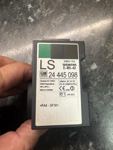 VAUXHALL ZAFIRA A MK1 Z18XE AUTO ECU KIT 1999-2005 55355044 5WK9383 OOF23 - Picture 5 of 6