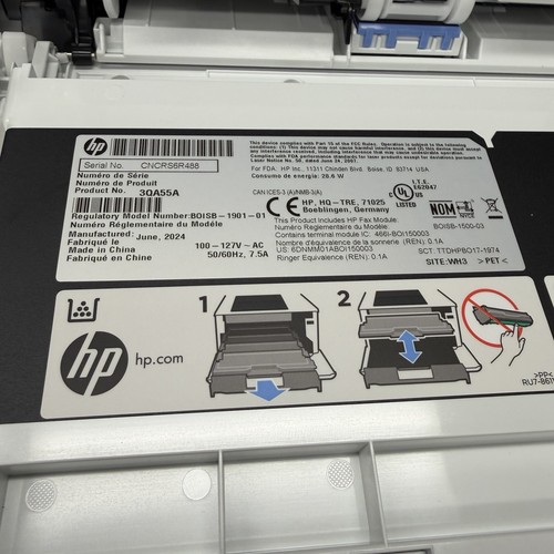HP Color LaserJet M480f Multifunction Duplex Printer (3QA55A) 38x Pages Printed - Picture 5 of 11