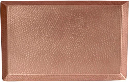 DeKulture Handmade Copper Serving Tray | Home Decor Centerpiece | Floral Arra... - Picture 1 of 4