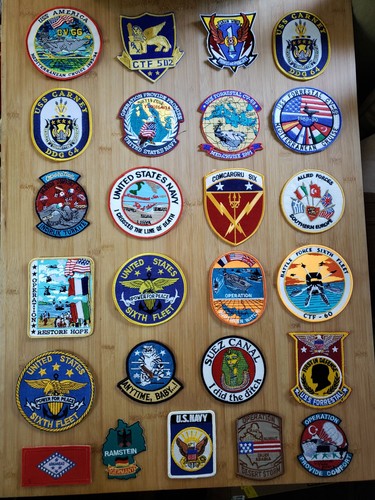 Military Patch Lot - 25 Patches