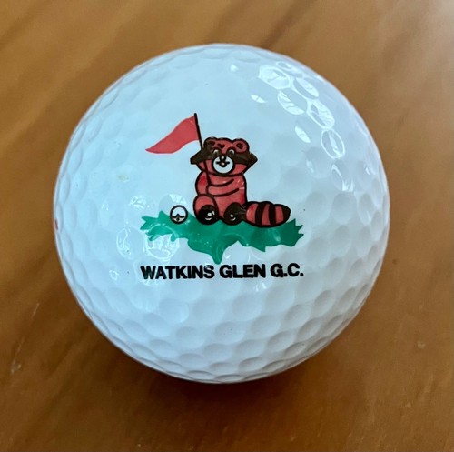 Watkins Glen Golf Course Logo Golf Ball
