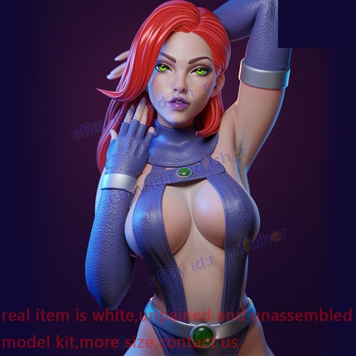 Starfire 1/1 Model Kit Unpainted Unassembled 192cmH 001 Ver. 3D Printing Woman - Picture 5 of 20