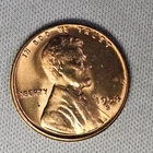 1954 S  Lincoln Wheat One Cent 1c Coin Red BU #AB512