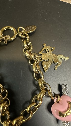 Juicy Couture Romantica Bettelarmband Amor Medaillon 7" - Bild 9 von 12