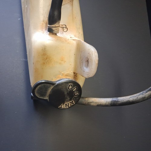 YAMAHA RAPTOR 660 OEM RADIATOR COOLANT OVERFLOW RESERVOIR TANK - Bild 4 von 5