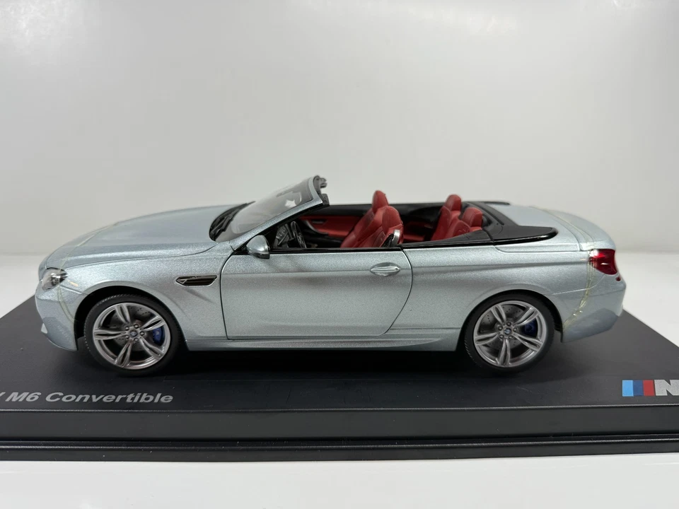 Edición 1:18 BMW M6 Convertible F13 Silverstone II Paragon Edición Concesionario Foto 2 de 4