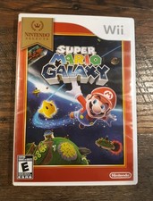 Nintendo Selects: Super Mario Galaxy - Nintendo Wii In Box No Manual Works