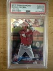 2018 Topps Chrome Update - Rookie Debut Shohei Ohtani #HMT32 (RC) PSA 10
