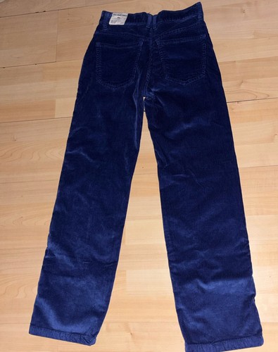 Free People Risk Taker High Rise Straight blaue Cordhose Gr. 24 WE THE FREE - Bild 4 von 12