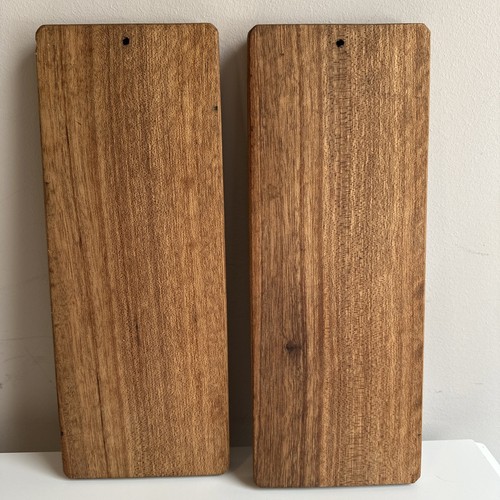 2 Vintage Antique Carved Wooden Dutch German Speculaas Springerle Cookie Mold - Picture 7 of 7