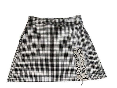 Allison Whitmore® AW Golf® schwarz/weiß A-Linie Skort Rock Shorts: Taschen - Größe 8 - Bild 11 von 13