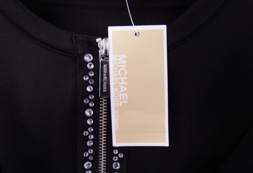 Women's Michael Kors Black Dress With Embellishments 1x Org. $139 - Bild 6 von 7