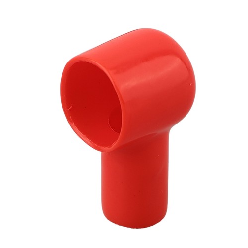 Stivali copri terminale batteria materiale gomma flessibile 20PCS 12x20mm rosso - Picture 2 of 12