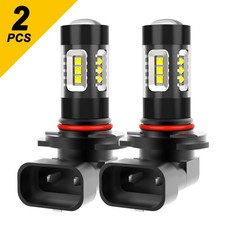 AUXITO 9145 9140 H10 LED Fog Light Bulbs 80W Mini Size 6500K Cool White 2Pcs