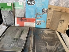 Lot~Vandale, John Deere Silo Unloader Brochure~Salina Concrete~Photos~77 Ford PU