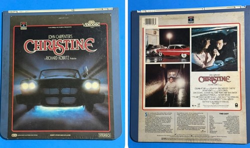 CHRISTINE JOHN CARPENTER 1983 HORROR CED VIDEODISC -STEPHEN KING CHRISTINE *RAR