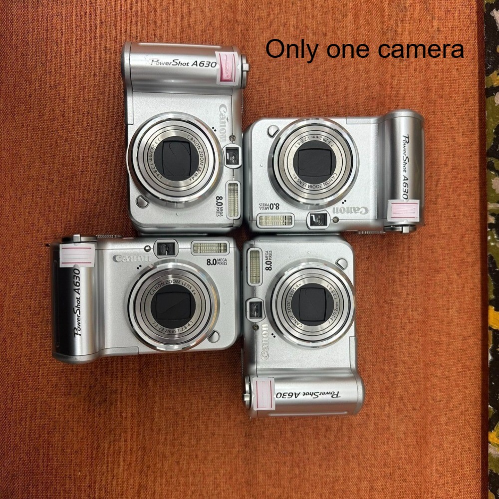 Canon PowerShot A630 Digital Camera 8 MP 4X Optical Zoom English