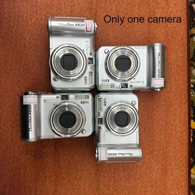 Canon PowerShot A630 Digital Camera 8 MP 4X Optical Zoom English