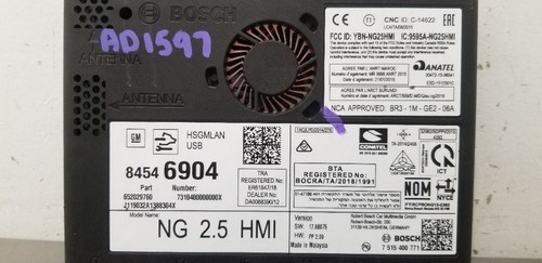 19 CHEVY SUBURBAN 1500 HUMAN MACHINE INTERFACE HMI 84546904 - Picture 10 of 12