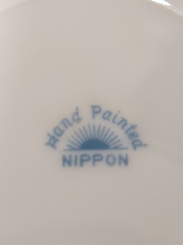 9 Vintage Nippon Azalea 7.625" Salad Plates - Picture 3 of 3