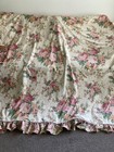 Hamilton McBride Frilled King Size Duvet Cover Double Sided Floral