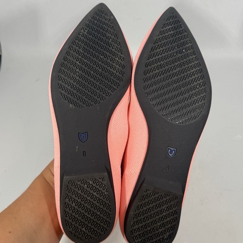 Rothy’s The Point in Pink Womens Sz 8 Pointed Toe Flats Shoes - Picture 4 of 6