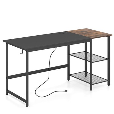 48'' Writing Gaming Desk with Anti-tipping Device Modern Computer Workstation