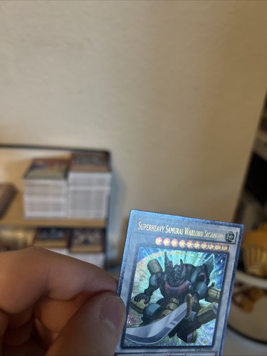 Yugioh Superheavy Samurai Warlord Susanowo SECE-EN048 Ultimate Rare 1st NM GEM - Picture 2 of 6