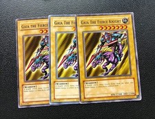 Yu-Gi-Oh - Gaia The Fierce Knight  3x - Full Playset