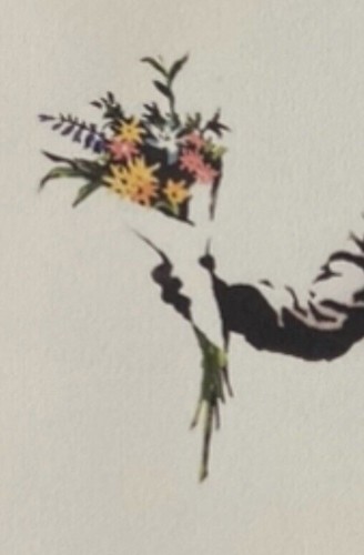 Banksy (d’après): Grande Digigraphie Certifiée - 50 Exp - numérotée à la Main - Foto 3 di 5