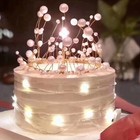  3 Pcs Kuchen Topper Hochzeit Desserttopper Geburtstagskuchendekoration