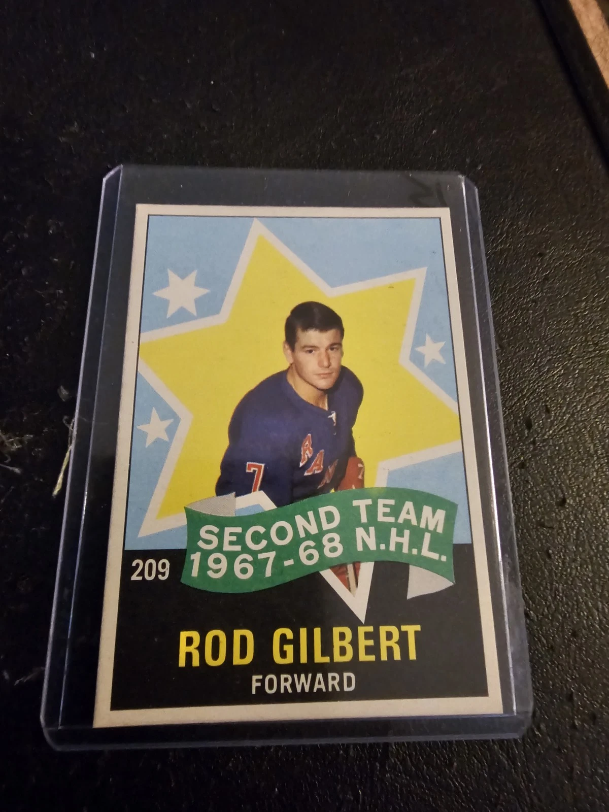 1968-69 O-Pee-Chee Rod Gilbert #209 2nd Team All Star