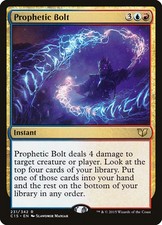 Prophetic Bolt [Commander 2015] Moderately Played