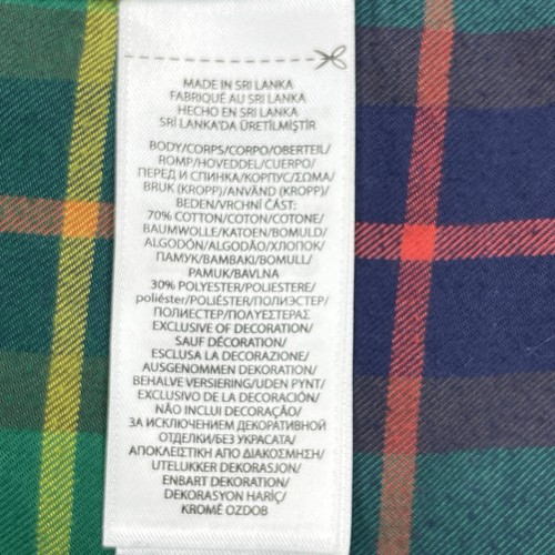 Ralph Lauren Classic Fit Performance Flannel Mens XL Green Multi Plaid Pony - Picture 8 of 9