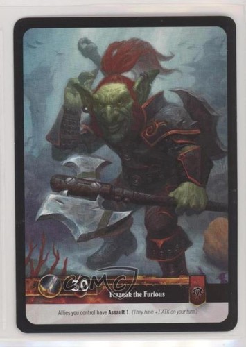 2010 World of Warcraft TCG: War Elements Fraznak the Furious #12 b7o - Picture 2 of 3