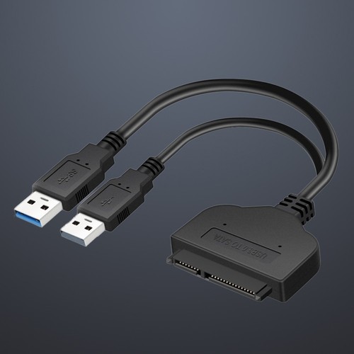 2 In Zu USB -Kabel Externer Festplattenadapter Datenübertragungskonverter - Photo 7/11