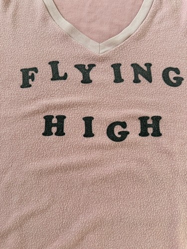 WildFox, Flying High Relaxed Fit, Sweater Sweatshirt In Pink Rose Taupe Size M - Picture 4 of 9
