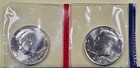 1990 P & D JFK Kennedy Half Dollar  50C Philadelphia Denver Mint Cello Free Ship