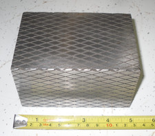 Machinist Cast Iron Lapping Block Plate 4 3/4" x 3 1/4" x 2 3/4"