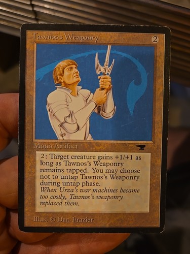 MTG Antiquities Tawnos's Weaponry Played