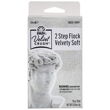 FolkArt Velvet Crush Flocking Kit-Ivory - 3 Pack