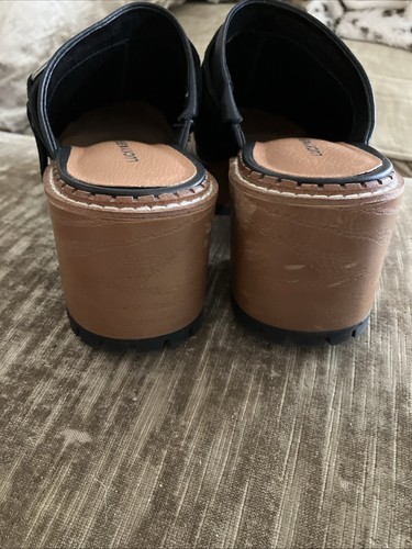 NWT Lucky Brand Rishona Leather Clogs Size 7 - Picture 5 of 8