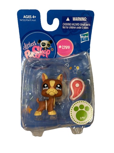 New LPS Littlest Pet Shop Boston Terrier #1789 NIB