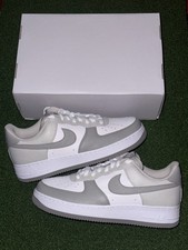 Nike Air Force 1 Low ID ‘By You’  ‘Grey/White UK 8 DV3907-900 NEW Fast Dispatch