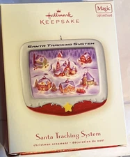 Hallmark Keepsake Ornament 2007 Santa Tracking System. Magic Light and Sound. O